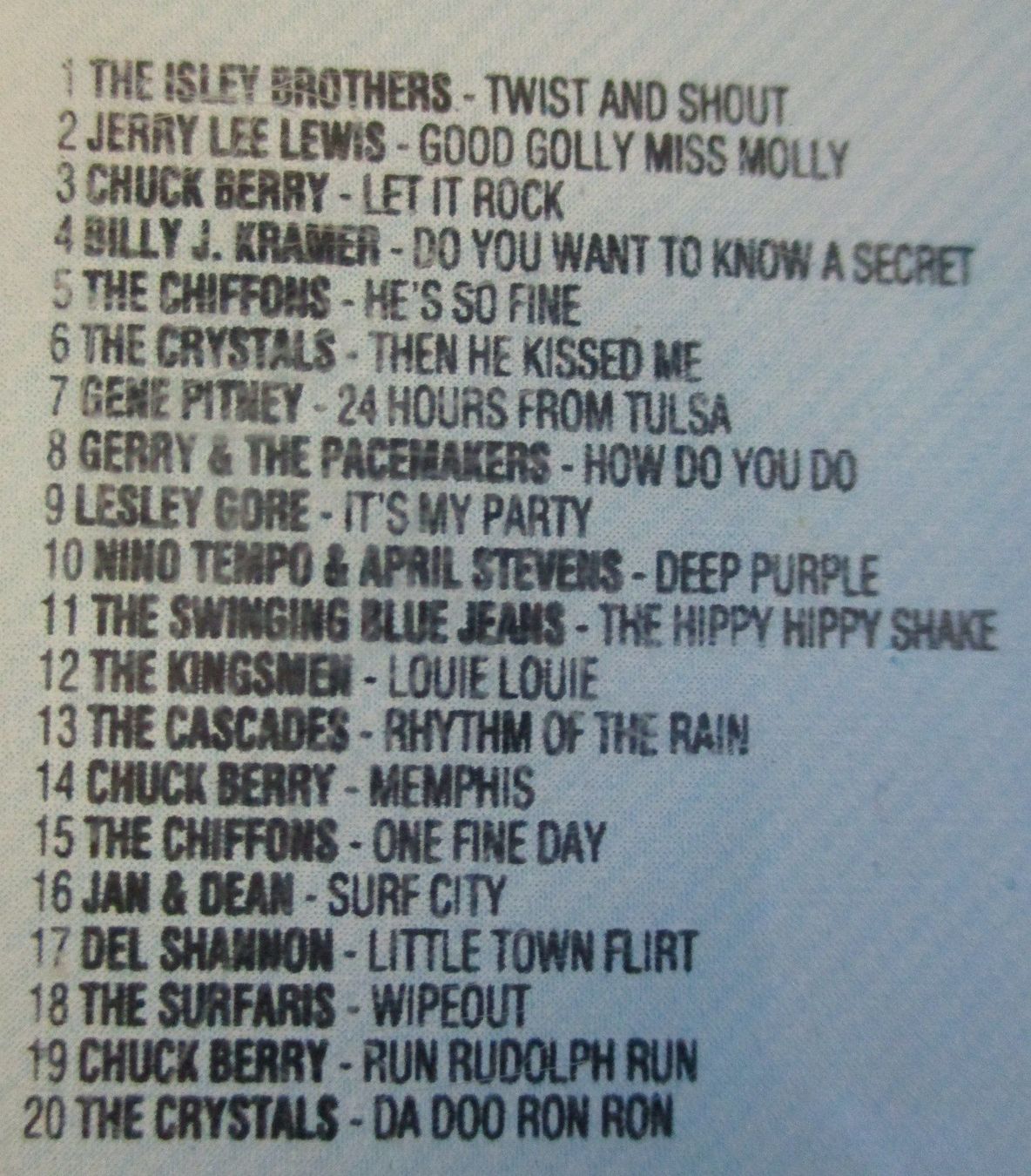 CD: CD  Sammlung THE SIXTIES / Total 10 CD`s – Usato da Flumenthal venduto da novbra 9