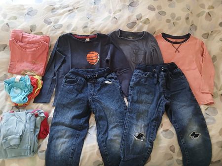 Lot habits enfants 104 - 110