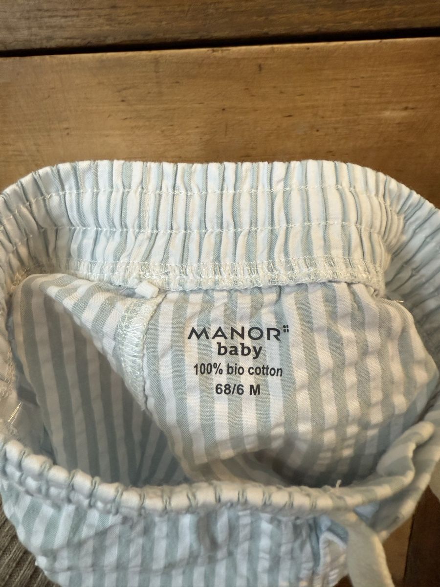 Manor Pantaloni: Short pour bébé garçon taille 6 mois (68cm) – Nuovo e nell'imballaggio originale da Vésenaz venduto da mar_xpz7 2