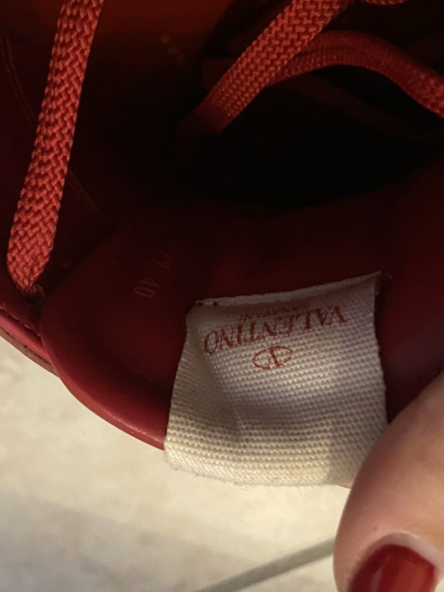 Valentino Scarpe da uomo: Basket Valentino rouge – Nuovo (secondo la descrizione) da Le Lignon venduto da Ana2831 5