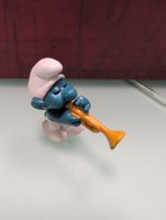 Figurine Schtroumpf musicien 🎺💙 Vintage Peyo