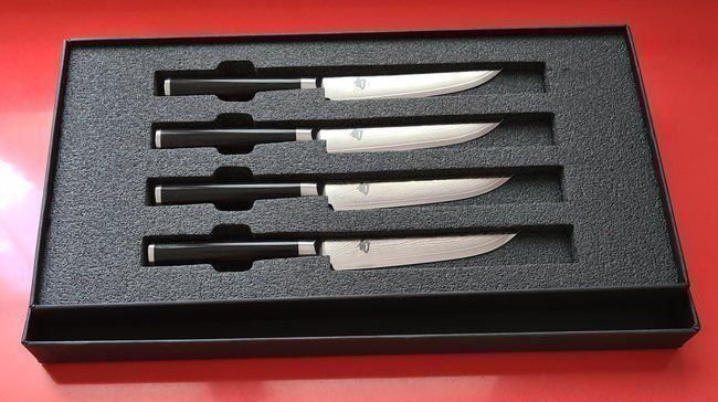 Kai Coltelli: Shun Classic Steak-Set DMS-0400 – Nuovo e nell'imballaggio originale da Caslano venduto da Pspidi 1