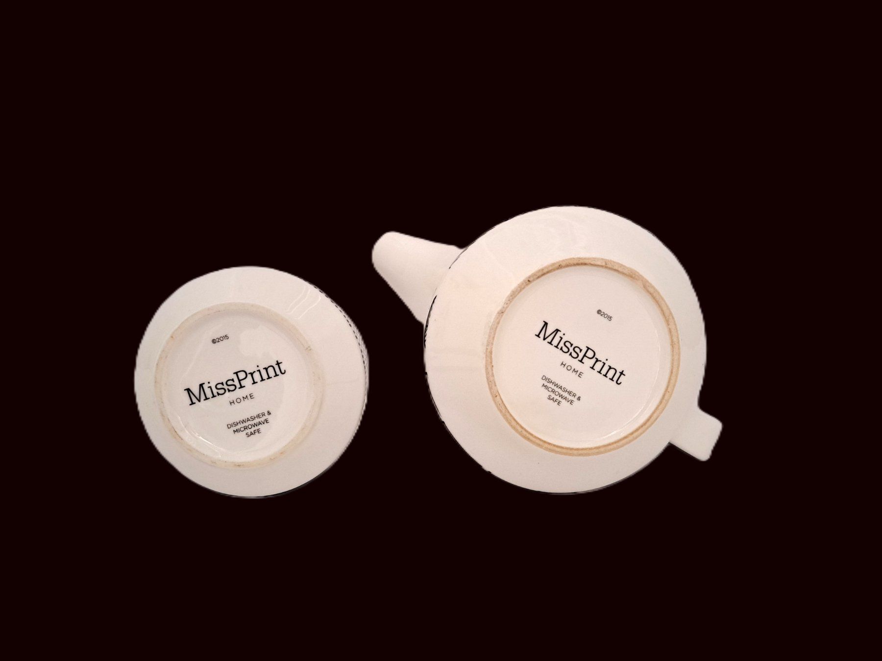 Teiere: MISSPRINT Teekanne & Zuckerdose – Usato da Schaffhausen venduto da Restwert_SH 6