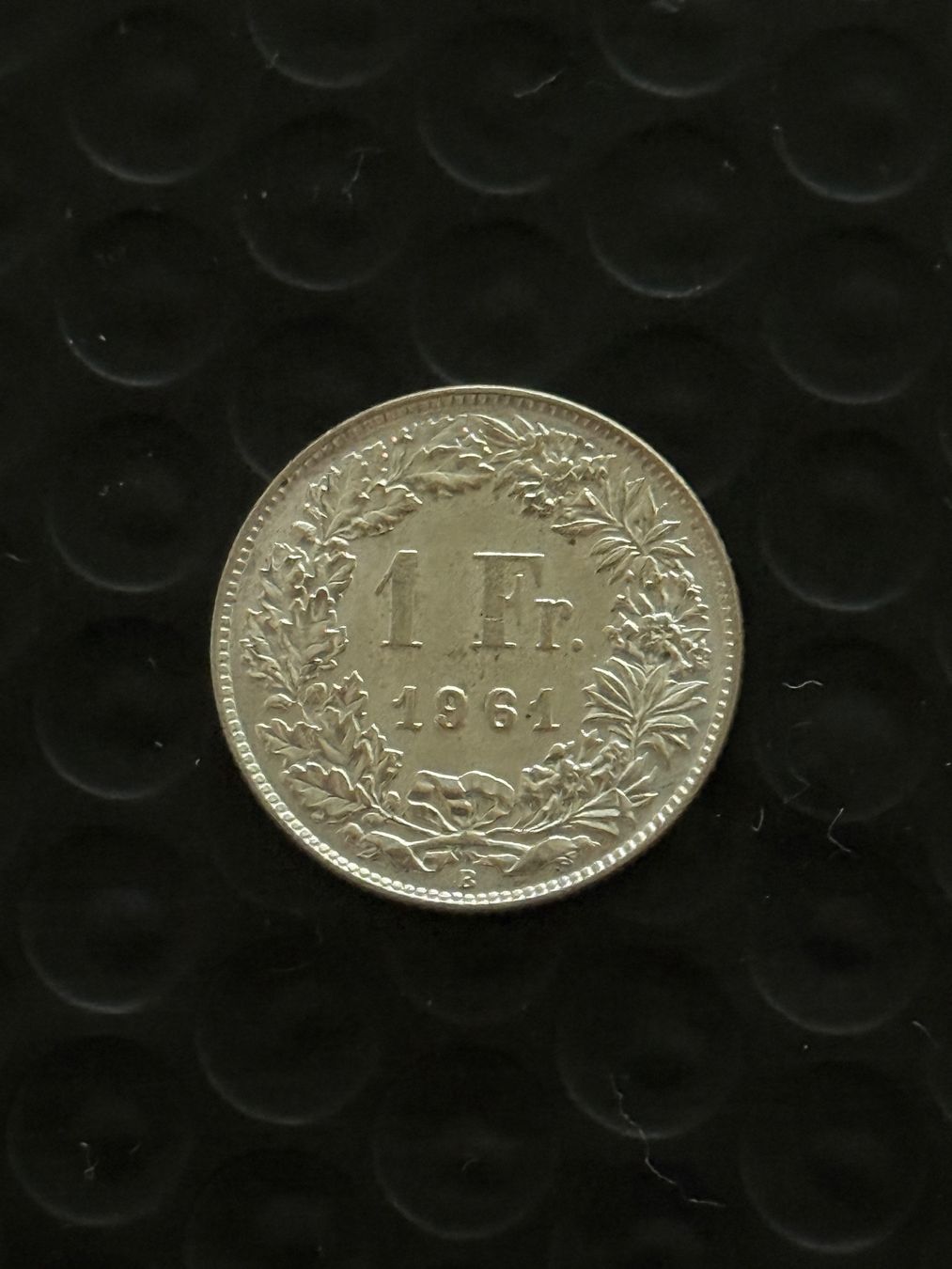 Alle Münzen: 1 Franken 1961  Unz / Stgl – Neu (gemäss Beschreibung) aus Wallisellen von SWISS_SILVER1 1