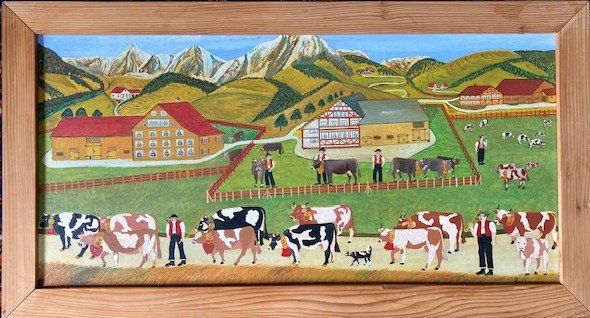 Tableaux: Bachmann H. Alpabfahrt – D'occasion à Frauenfeld par picowalo