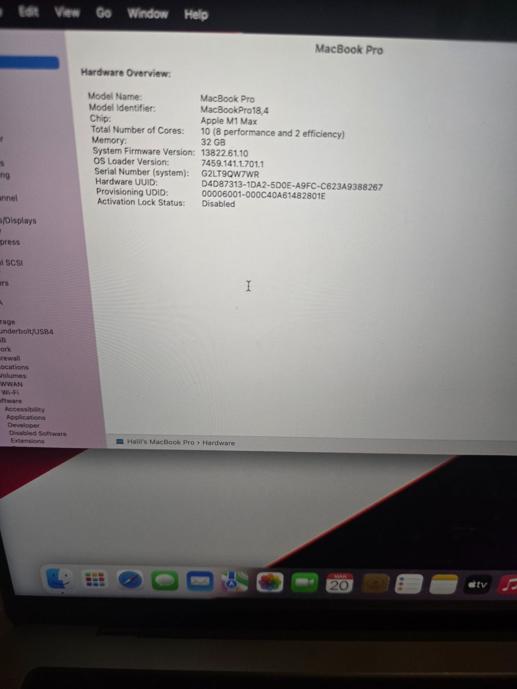 Apple Notebooks: Apple MacBook Pro 14" M1 Max Chip – Neu (gemäss Beschreibung) aus Bern von h.on 3
