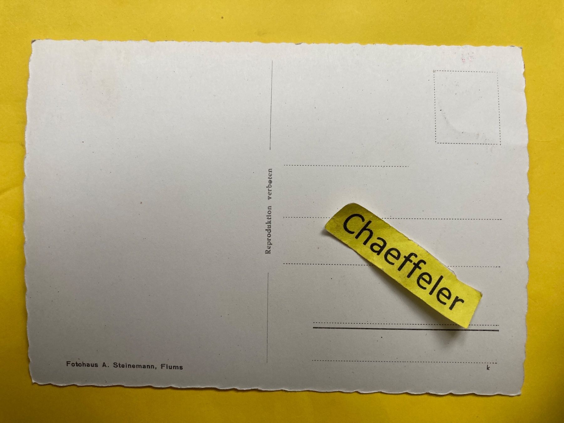 Cartoline postali: Fahrt in die Flumserberge – Usato da Zürich venduto da Chaeffeler 1