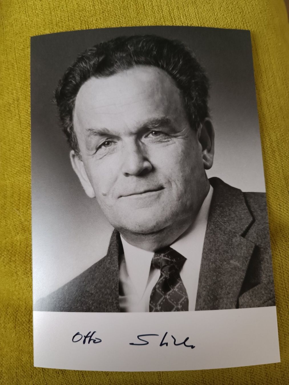 Autografi: Otto Stich - alt Bundesrat - verstorben – Usato da Menziken venduto da Autogramme