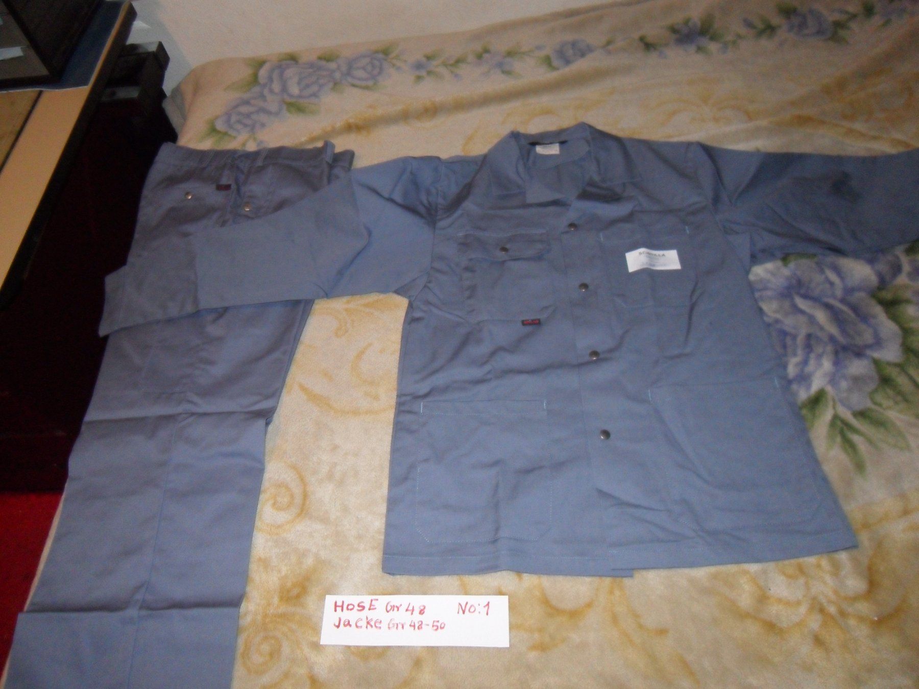 Pantaloni: Arbeit HOSE Gr  48 jacke 48/ – Usato da Zuchwil venduto da t.rachel 1