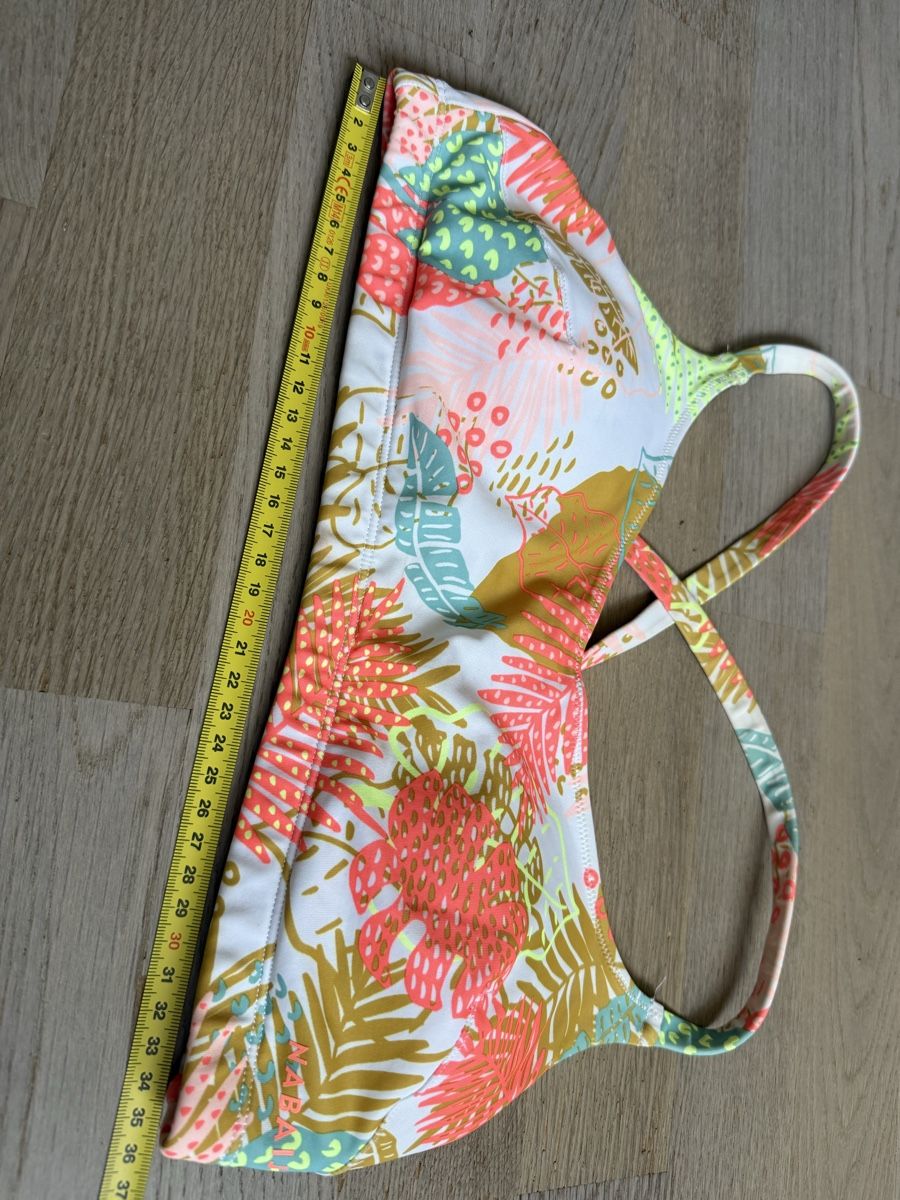 Badekleider & Bikinis: Bikini-Top mit Blumenmuster, Gr. S/M – Gebraucht aus Rubigen von Elmacino 2