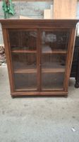 Antike Holz Vitrine
