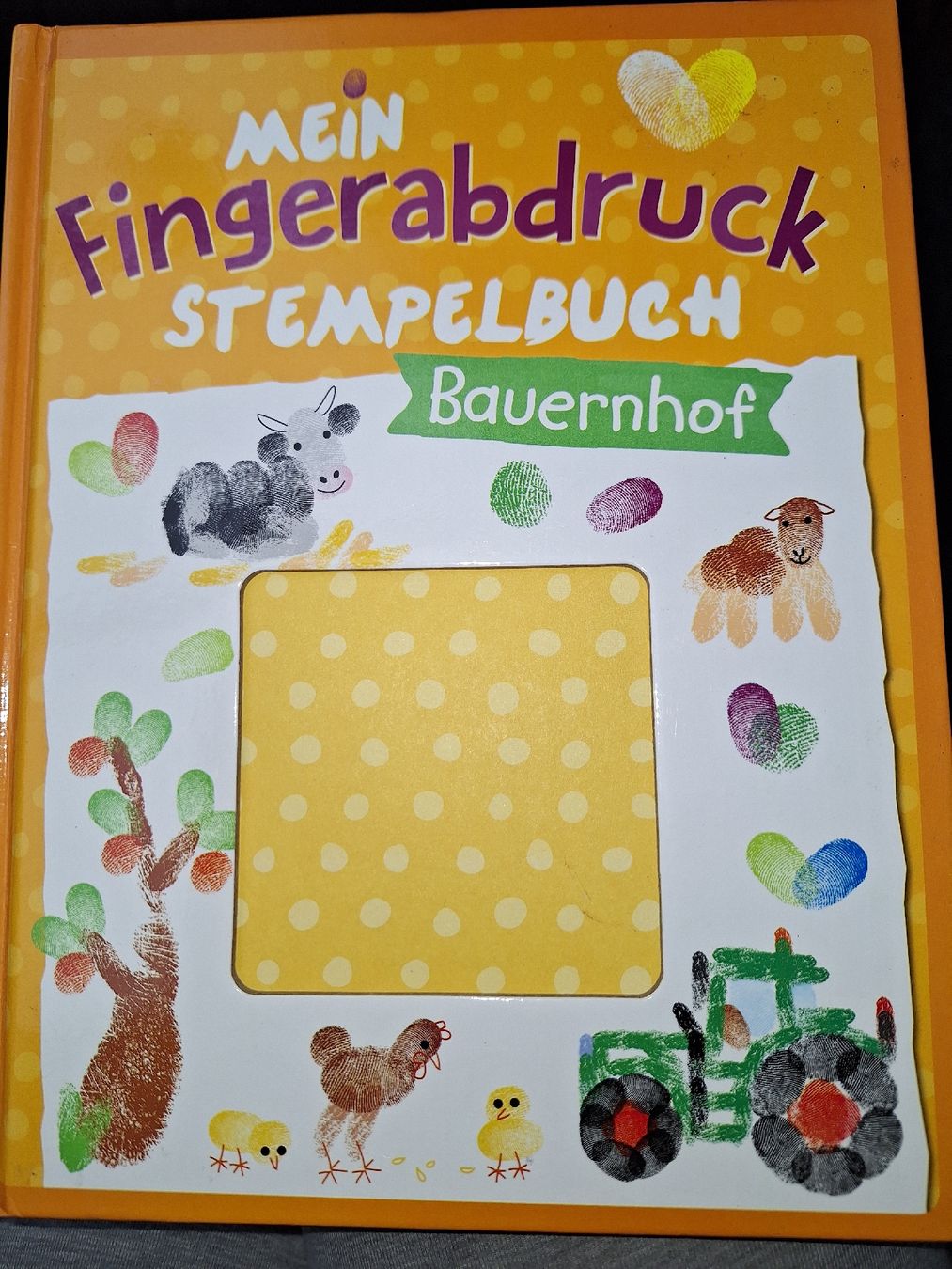 Bücher: Bastelbuch Kinder Fingerstempeln – Gebraucht aus Egerkingen von Niceli1