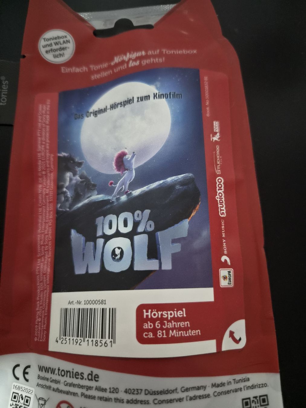 Audiolibri: Tonies Hörfigur 100% Wolf – Nuovo e nell'imballaggio originale da Altishofen venduto da tammy05 1