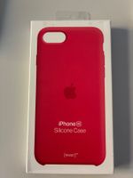 Apple Silikon Case für iPhone SE 8 7 rot Neu