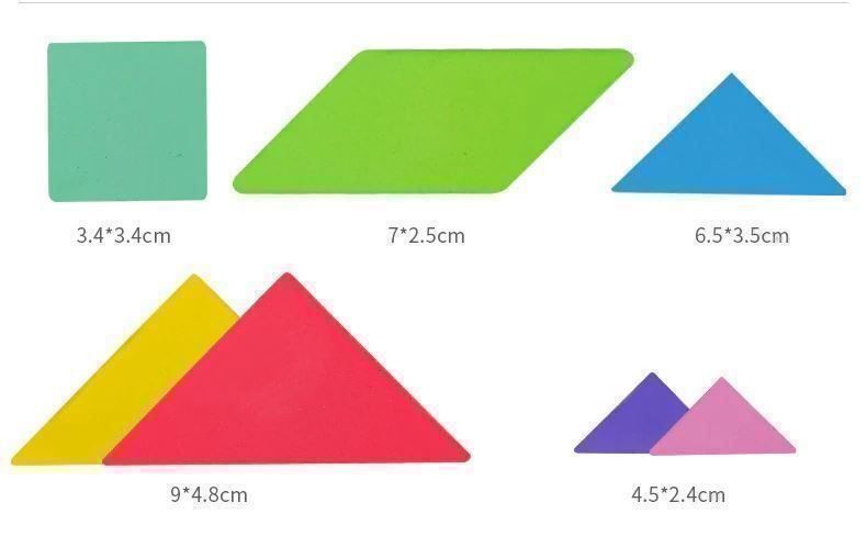 Giochi: KINDER TANGRAM BUCH - MAGNETISCH - PUZZLE - 3D PUZZLE – Nuovo e nell'imballaggio originale da Kriens venduto da swissgadget 2