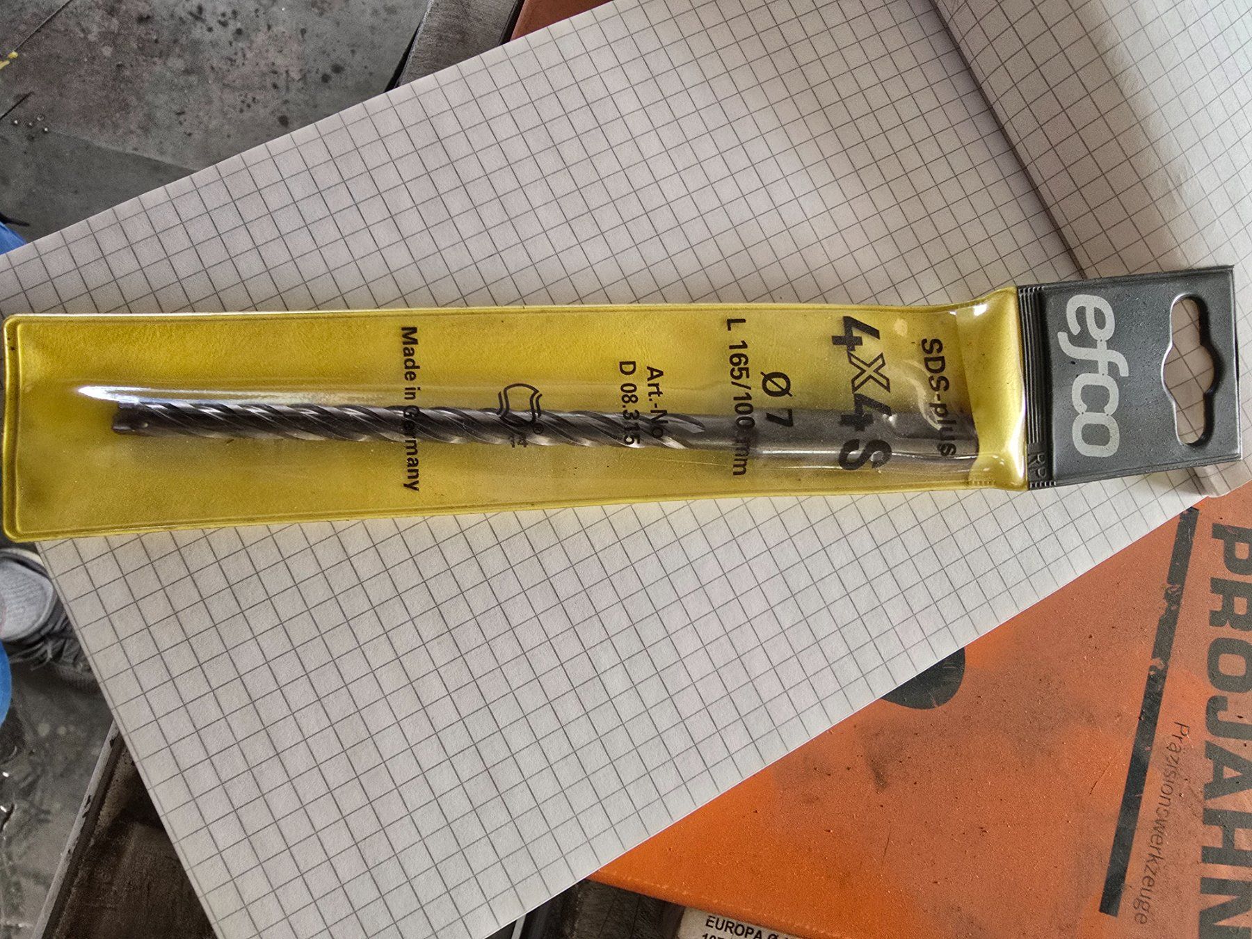 Tutti gli attrezzi: Steinbohrer 7mm – Nuovo e nell'imballaggio originale da Buttikon SZ venduto da fedor02