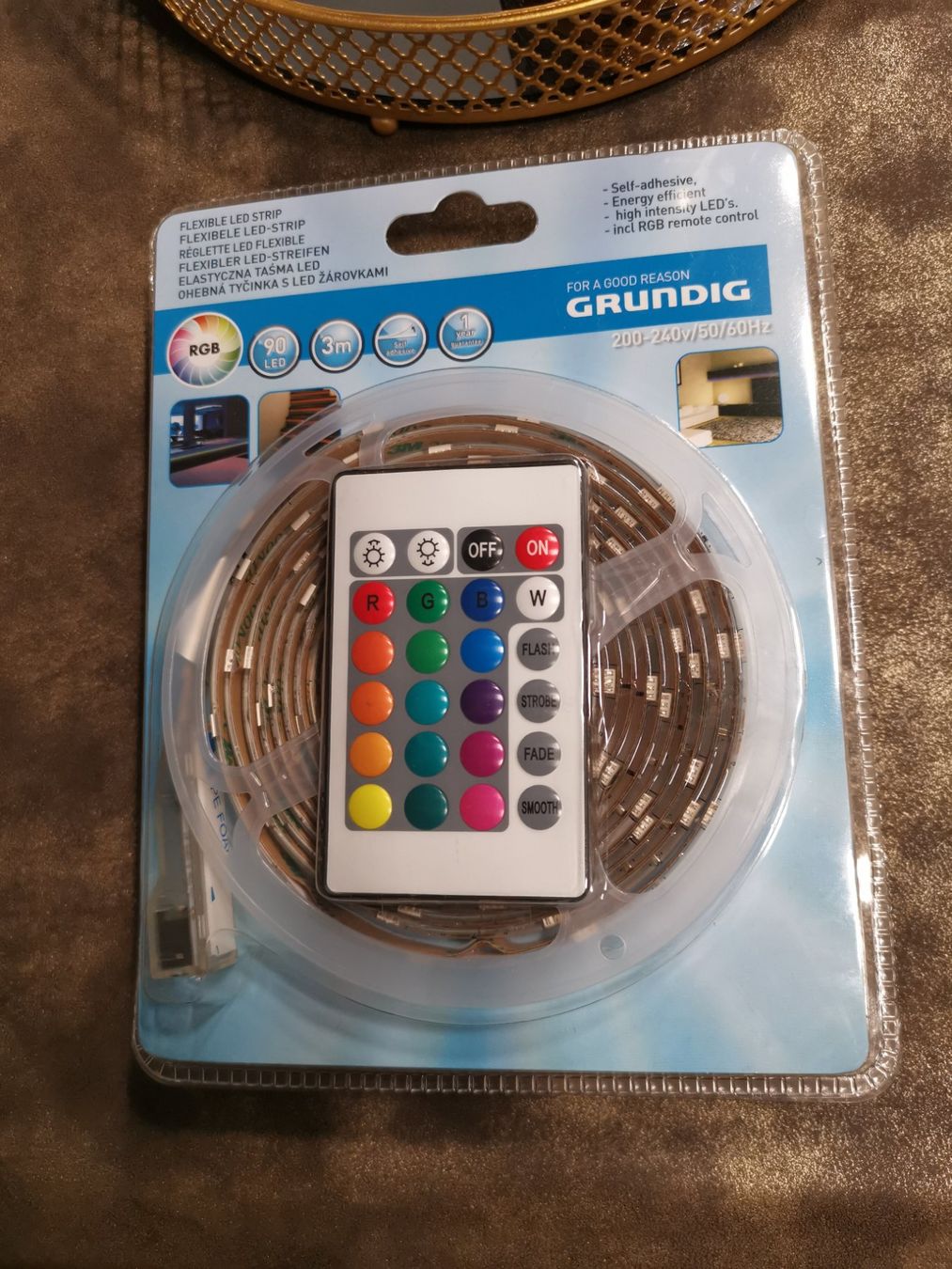 Lichterketten & Leisten: GRUNDIG RBG LED 3M, NEU OVP – Neu und originalverpackt aus Schaffhausen von _ALEJNA_ 1