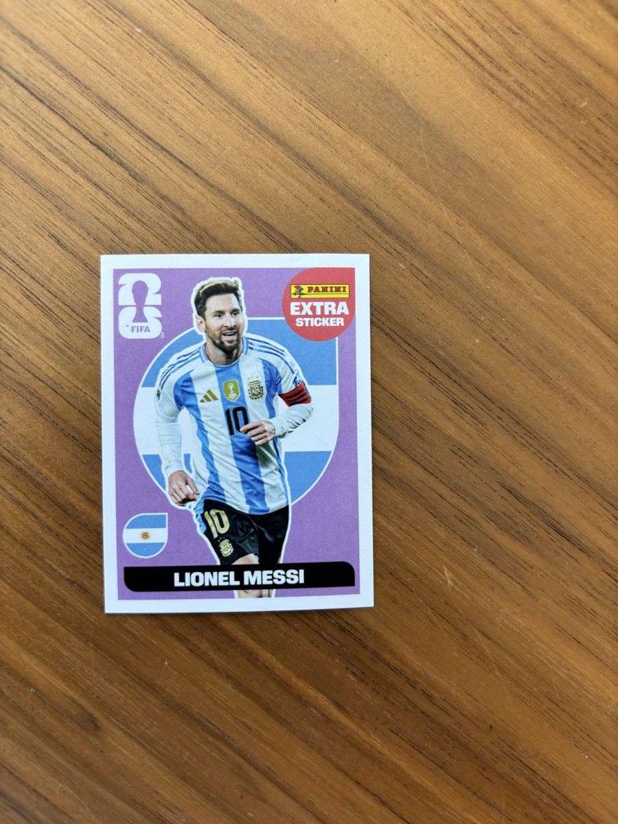 Panini Sammelbilder & Trading cards: Panini Extra Sticker WM26 Lionel Messi – Neu (gemäss Beschreibung) aus Pfäffikon ZH von Huerlimaa01