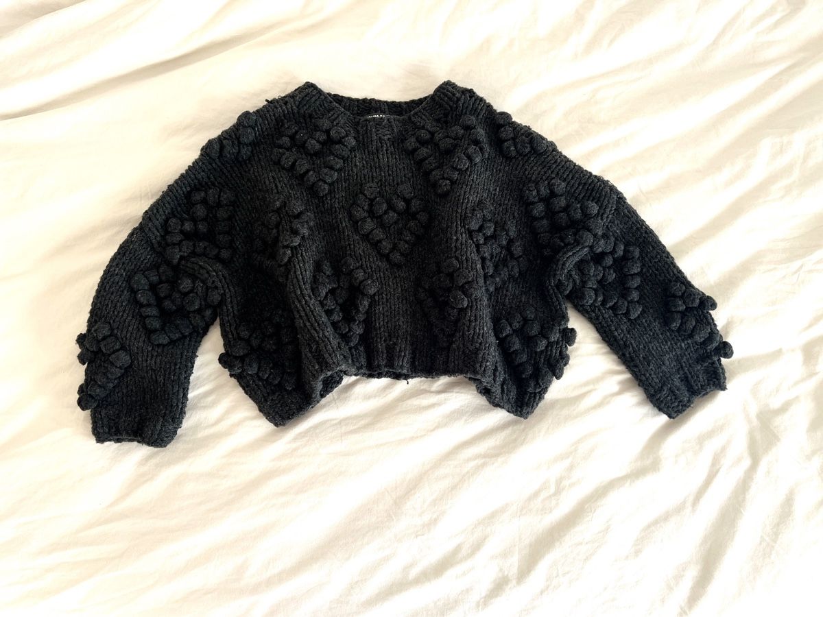 Maglioni & Felpe: Warmer Strickpullover, Dunkelgrau, Winterbereit! – Nuovo (secondo la descrizione) da Bern venduto da Janne.KN 1