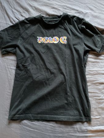 T-Shirt Polo G Capalot schwarz OAFF Grösse M