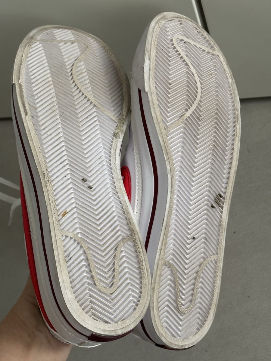 Nike Scarpe per ragazzi: Nike Sneaker Gr. 38.5, White/Red, – Usato da Winterthur venduto da NatMet11 3
