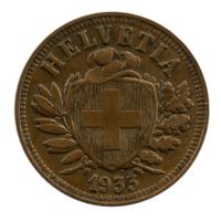 Schweiz / Suisse - 2 Rappen - 1933