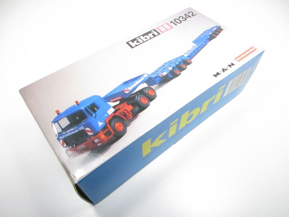 Kibri Modelleisenbahnen: Kibri H0 10342 MAN Sattelzug mit Tieflader *ohne Anleitung* – Neu (gemäss Beschreibung) aus Olten von Heinrich875 2