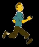 Hergé TINTIN - Pin Tintin  Corner 33