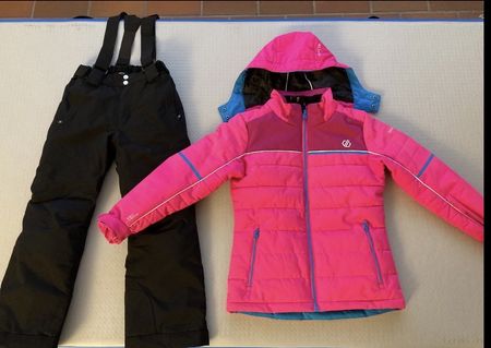 Dare2b combinaison de ski fille rose/noir, taille 140
