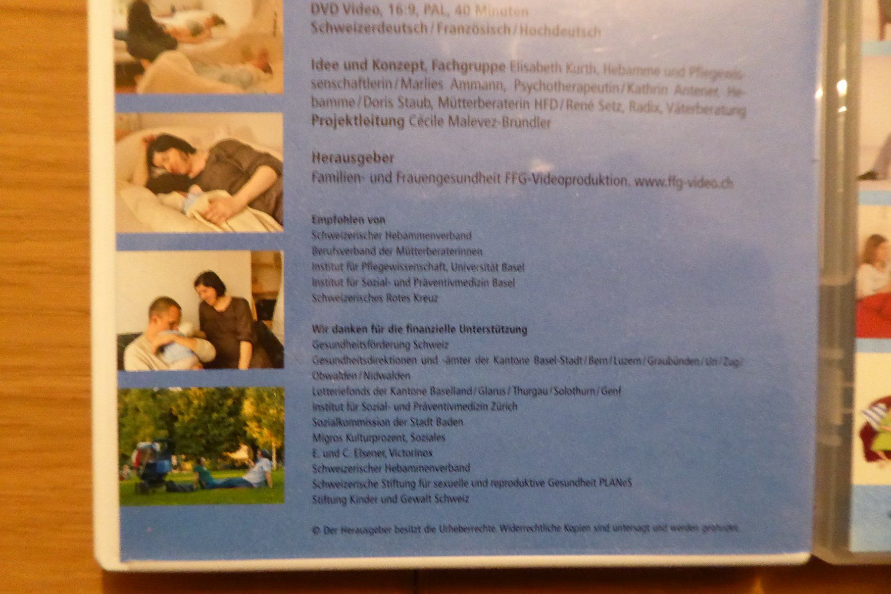 Tutti i DVDs: 2x DVD Eltern Geburt – Usato da Allschwil venduto da Summelsarium 3