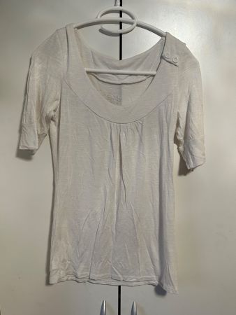Damen T-Shirt weiss Grösse M/L guter Zustand
