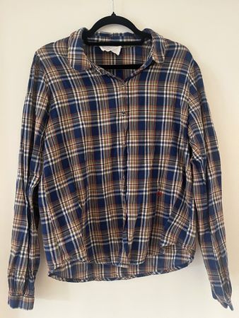 Leon & Harper Plaid Hemd/Bluse Gr. L