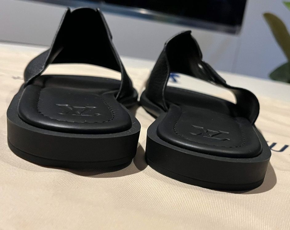 Louis Vuitton Scarpe da uomo: LOUIS VUITTON LV LV Portofino Mule Leder Sandale 42.5 NEU – Nuovo (secondo la descrizione) da Kreuzlingen venduto da kruezbiz 6