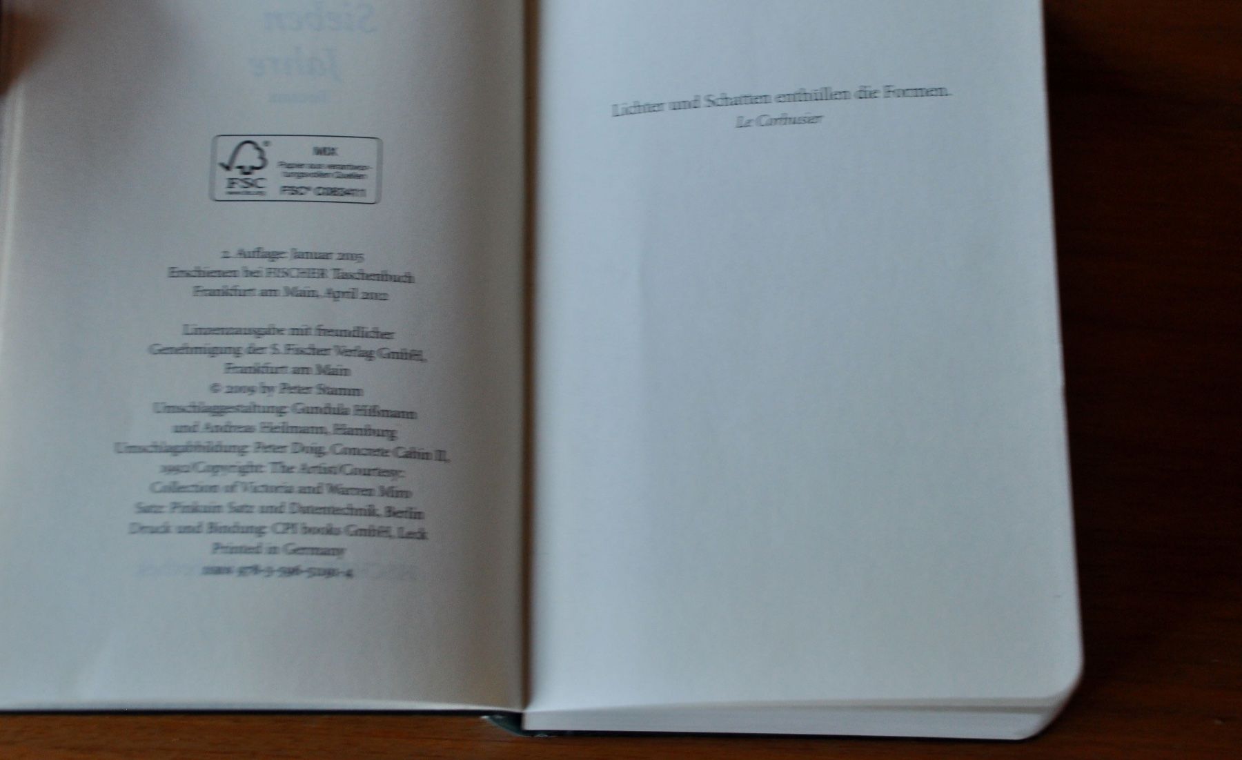 Libri: Peter Stamm: Sieben Jahre – Usato da Basel venduto da fido_mania 2