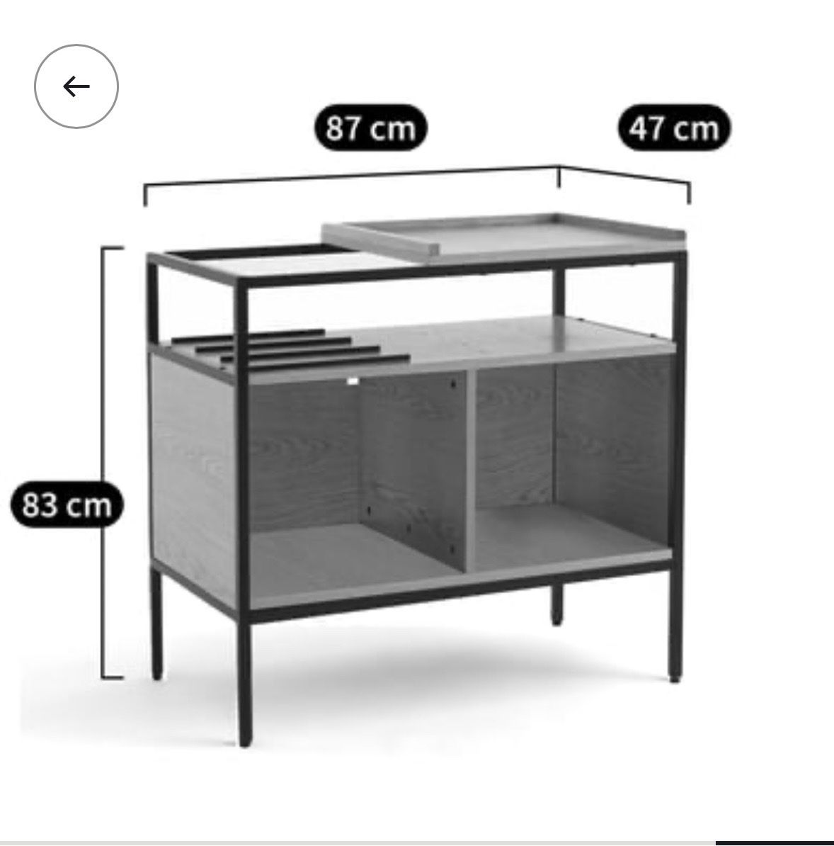 La Redoute Scaffali: Plattenspieler-Möbel – Usato da Baden venduto da vivienlenarcic68 3