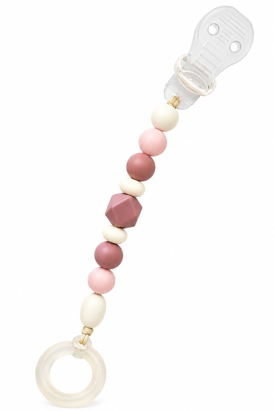Succhiotti & catenelle porta ciuccio: Nuggikette rosa – Usato da Zürich venduto da Kris8050 1