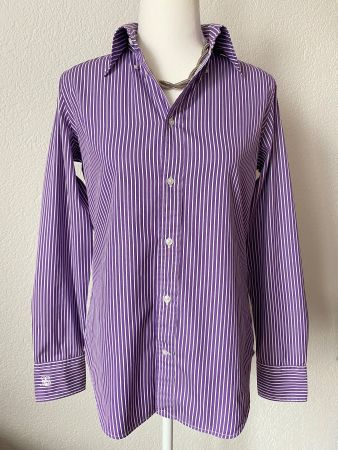 Ralph Lauren Hemdbluse aus Baumwolle Grösse 8