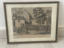 Gravure ancienne Révolution Française 1789 - 