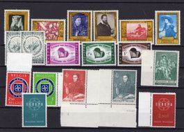 R6695  /  BELGIQUE 1958-1959 neufs XX