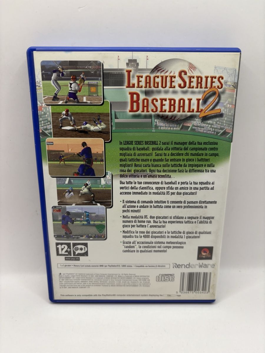 Giochi: League Series Baseball 2 PS2 – Usato da Genève venduto da sho_67qj 1
