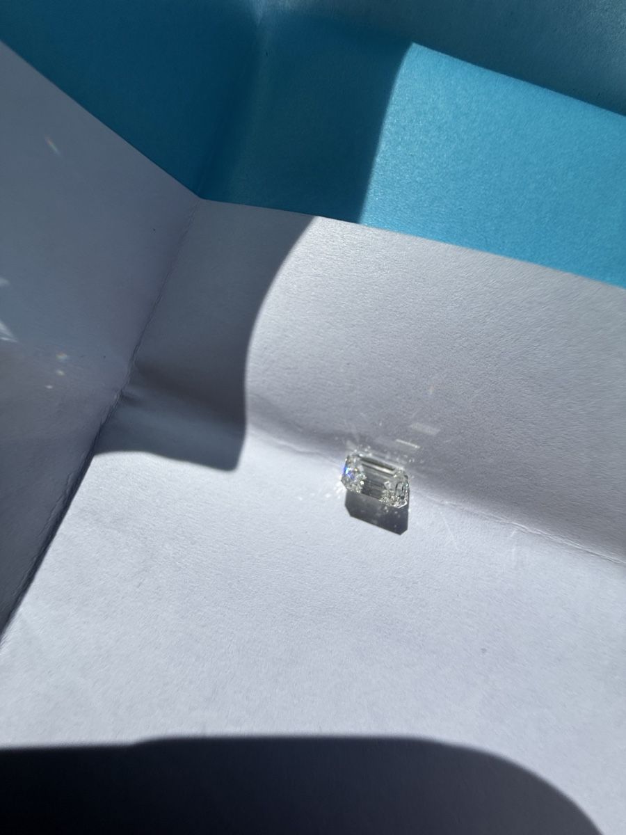 Edelsteine: 0.72ct GIA Diamant Emerald Cut H VVS1 EX/EX – Neu (gemäss Beschreibung) aus Birsfelden von gre_22hh 4