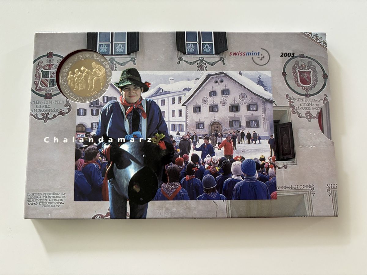 Alle Münzen: Schweizer Münzsatz 2003 – Neu und originalverpackt aus Lausen von zoeyy101
