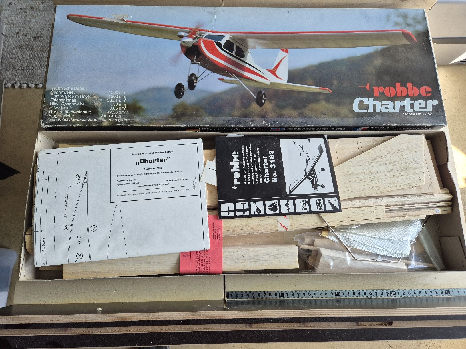 Kits de montage: Das legendäre Charter Modell von Robbe – Neuf (Voir description) à Wattenwil par hps_z6w9 1