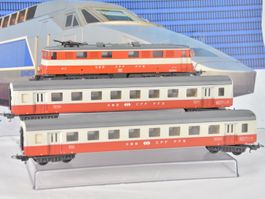 ♨️ FÜR Fr 1.00 -  LIMA H0 SBB SWISS EXPRESS LOK 2 PERSONENW.