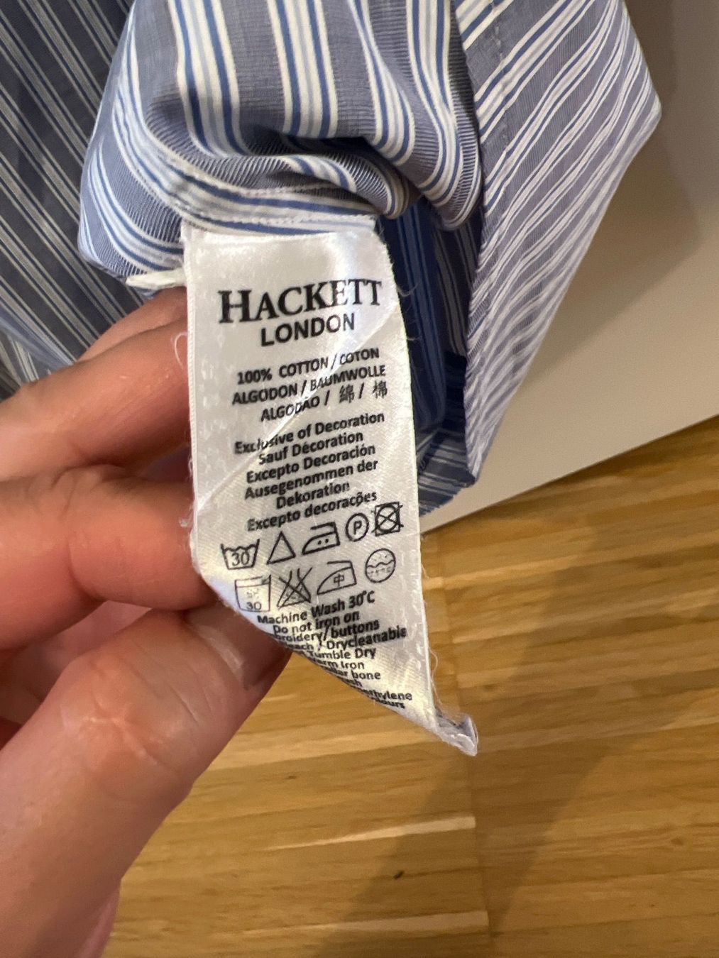 Hackett Camicie: Hacket Hemd – Usato da Menzingen venduto da Dali2504 3