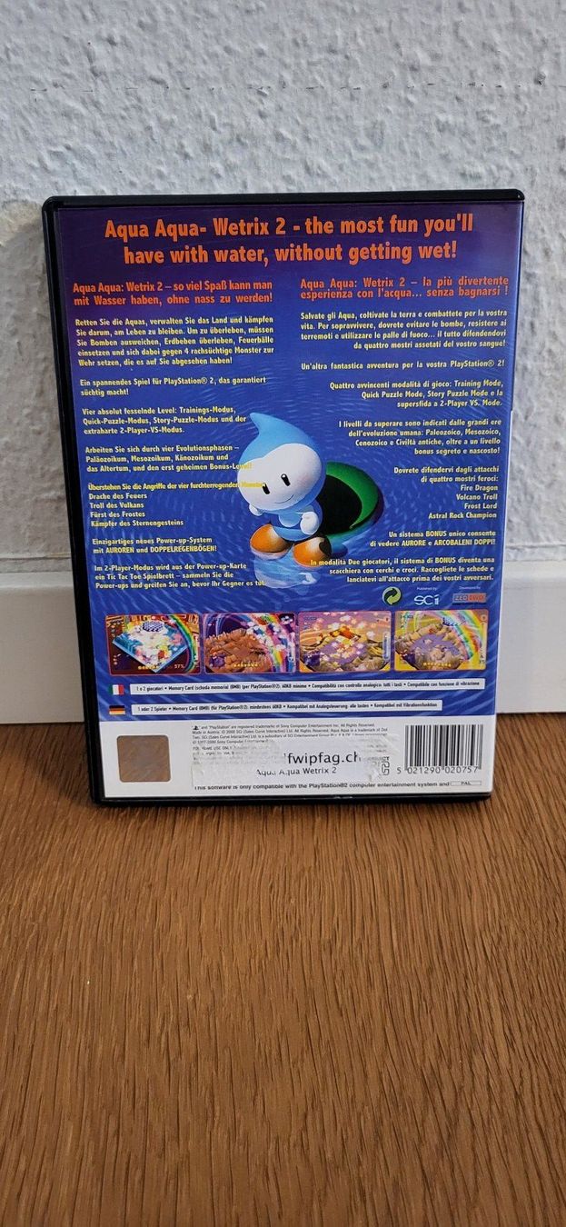 Sony Giochi: PS2 - Aqua Aqua – Usato da Münsingen venduto da DigitaleSpielecke 1