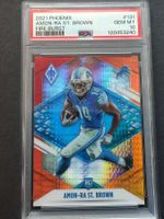 Amon-Ra St.Brown 2021 Phoenix Fire Burst PSA 10 RC