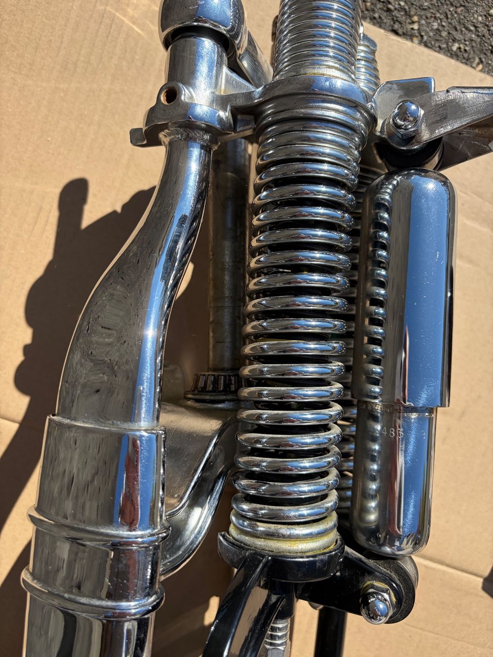 Forchette: Harley Davidson Springer Gabel Top Zustand – Usato da Rütihof venduto da elcheffe81 4