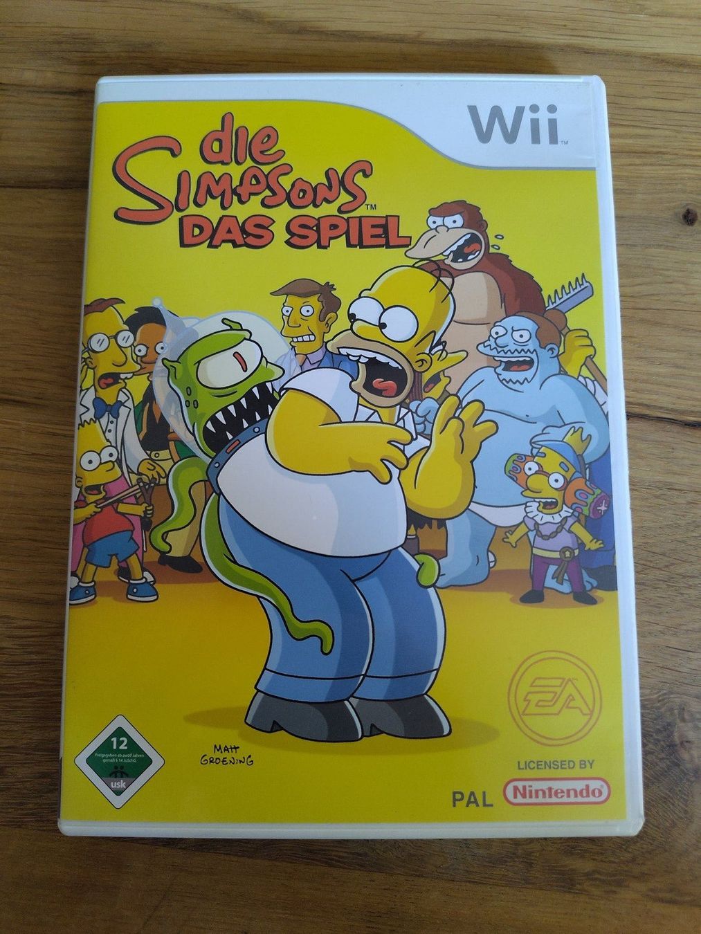 Nintendo Giochi: Die Simpsons: Das Spiel - Nintendo Wii – Usato da Kloten venduto da SuperRetroPixels