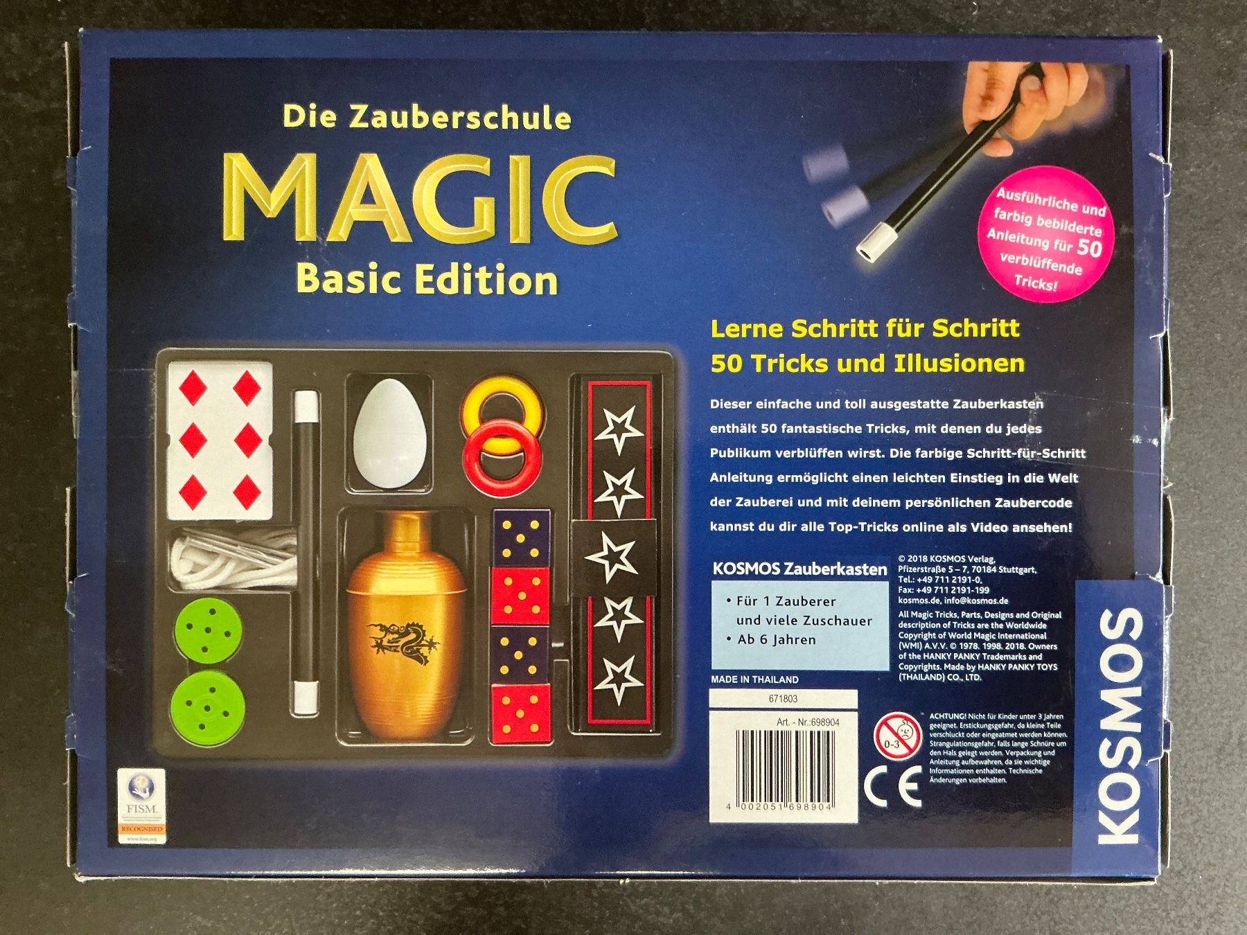 Kosmos Spiele: Die Zauberschule MAGIC (Basic Edition) – Gebraucht aus Wettswil am Albis von Autodelta 1